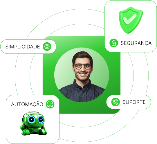 Abra sua conta na Suit e mude o rumo do seu negócio digital.